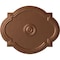 Ekena Millwork Waltz Ceiling Medallion (Fits Canopies up to 4 1/2"), 21 1/4"W x 17 3/8"H x 1"P, Polished Copper CM21WAPOS - alternate 1